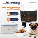 Automatische voerbak met camera + Drinkfontein