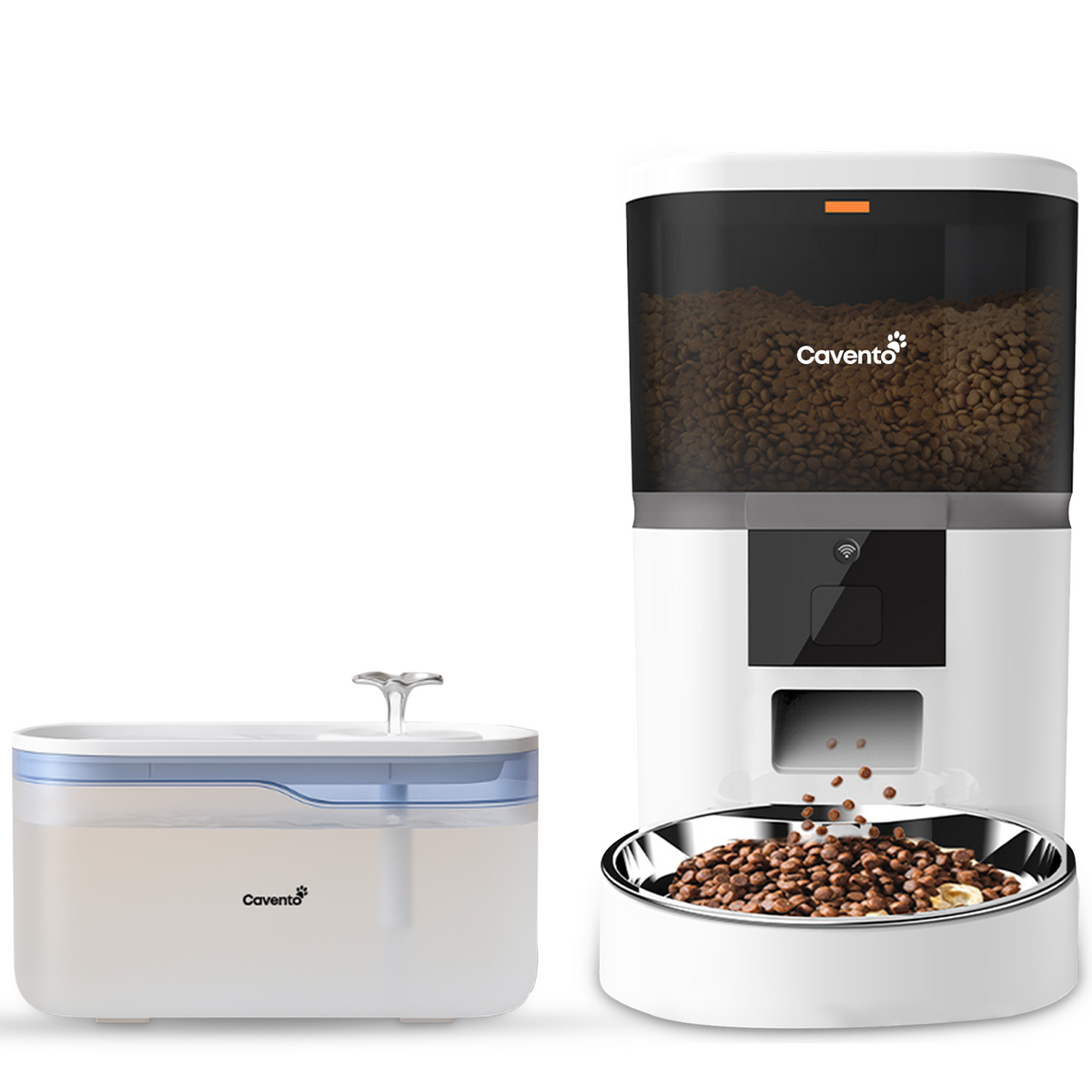 Cavento automatische voerbak en drinkfontein bundel voor katten