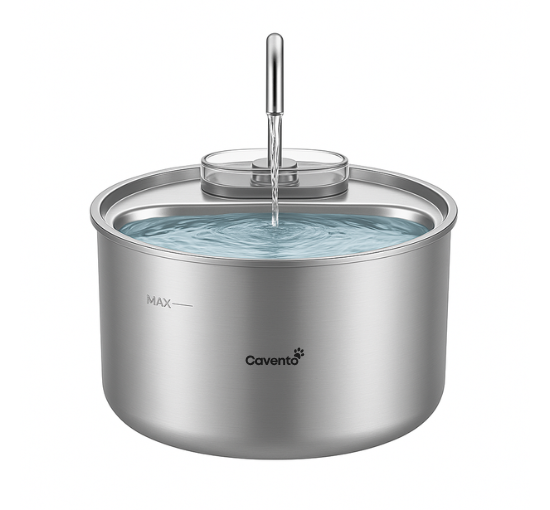 Cavento drinkfontein 4L RVS voor katten en kleine honden