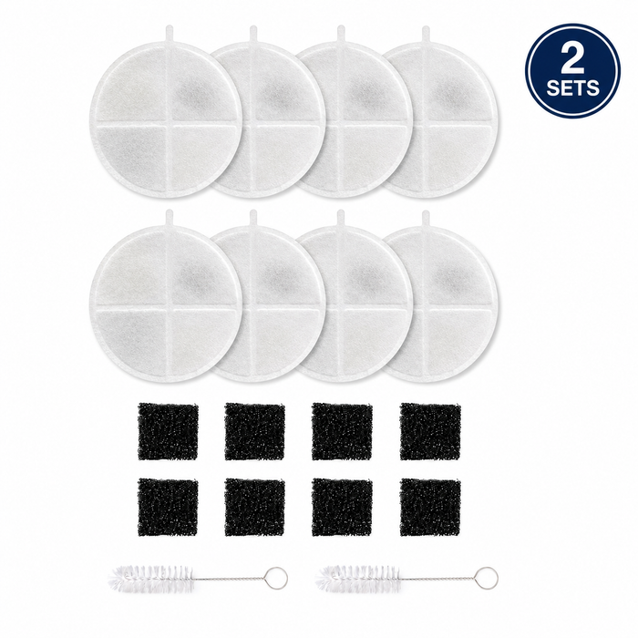 Cavento waterfilter voordeelpack voor drinkfontein 2.8L met 2 complete filtersets.