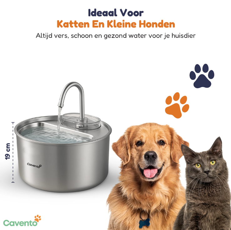 Ideaal voor katten en kleine honden